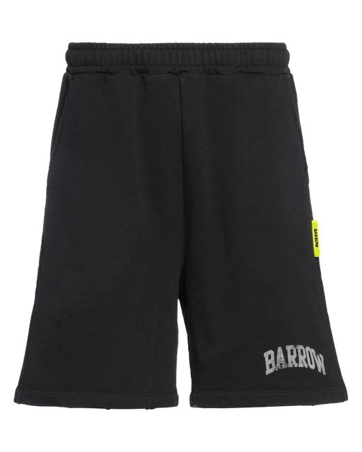 Barrow Black Shorts & Bermuda Shorts Cotton for men
