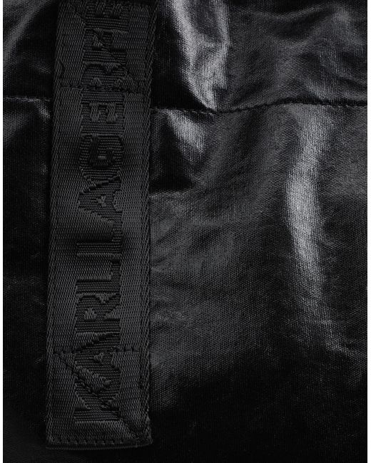 Karl Lagerfeld Black Schultertasche