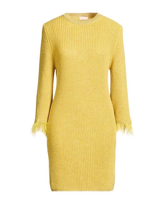 Liu Jo Yellow Mini Dresses