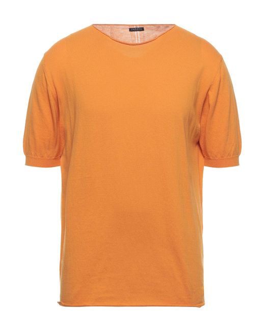 Retois Orange Sweater for men