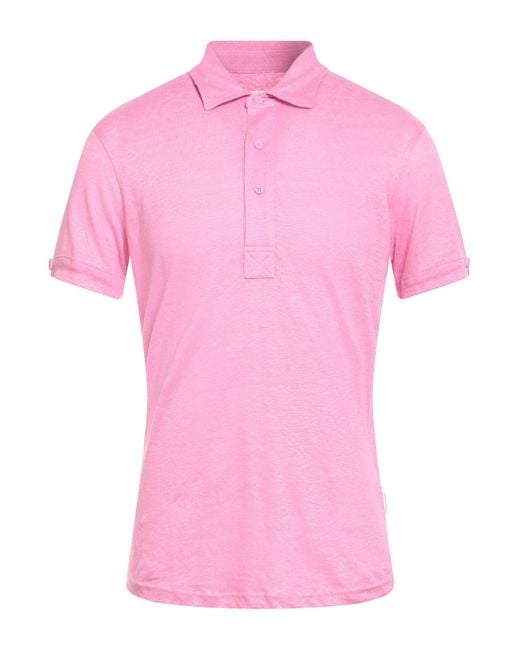 Polo di Orlebar Brown in Pink da Uomo
