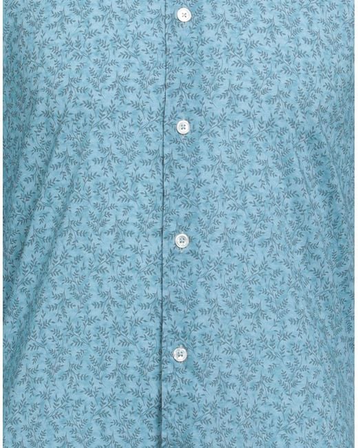 Fedeli Blue Shirt for men