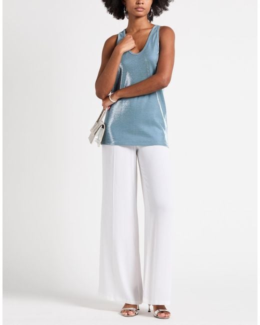 Alysi Blue Top Cotton, Polyester