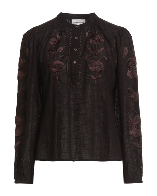 Antik Batik Black Top Cotton