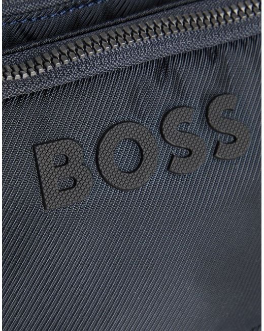 Boss Blue Belt Bag for men