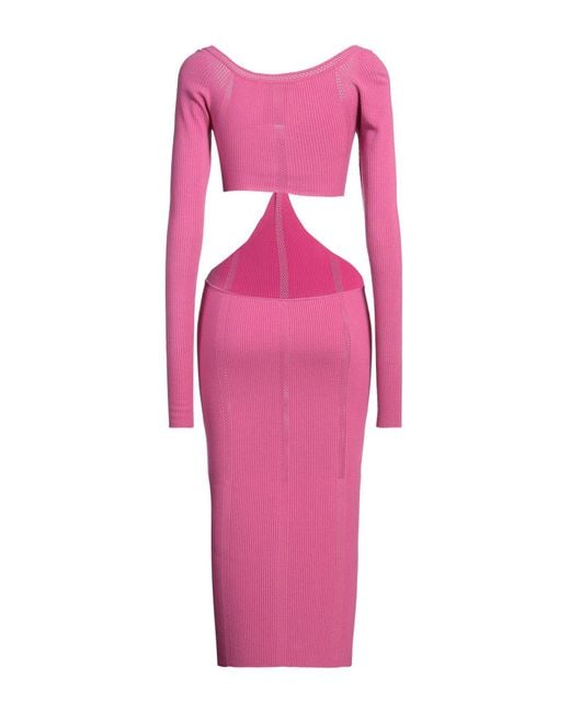 Philosophy Di Lorenzo Serafini Pink Midi Dress