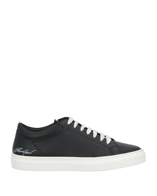 Emporio Armani Black Trainers