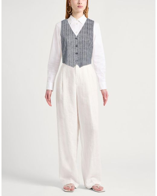 Circolo 1901 Gray Tailored Vests