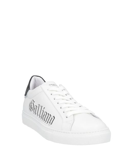 Sneakers di John Galliano in White da Uomo
