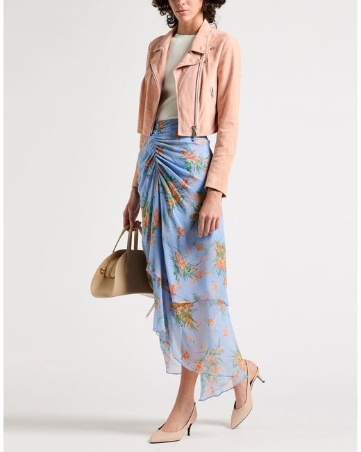 Veronica Beard Blue Midi Skirts