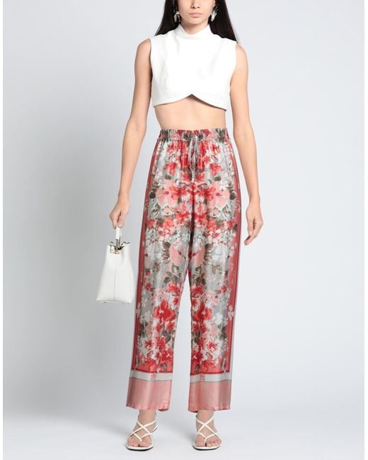 ERMANNO FIRENZE Red Trouser