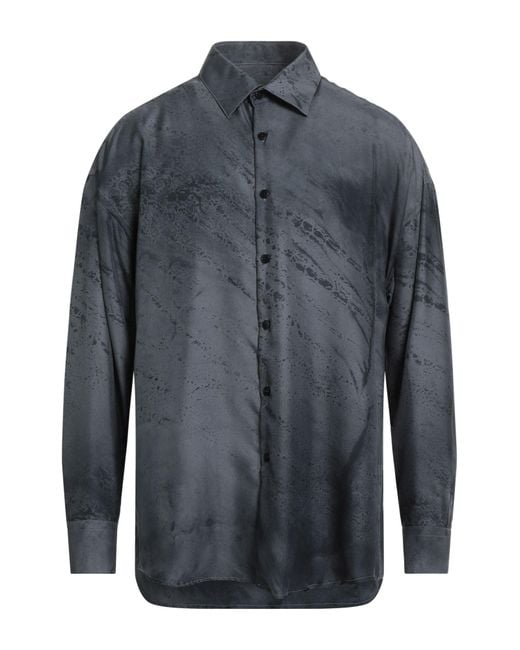 Costumein Blue Shirt Silk for men