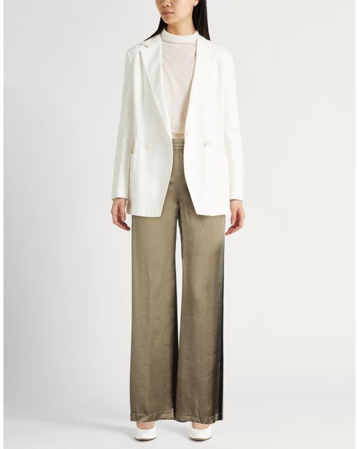 Aspesi Natural Pants Viscose