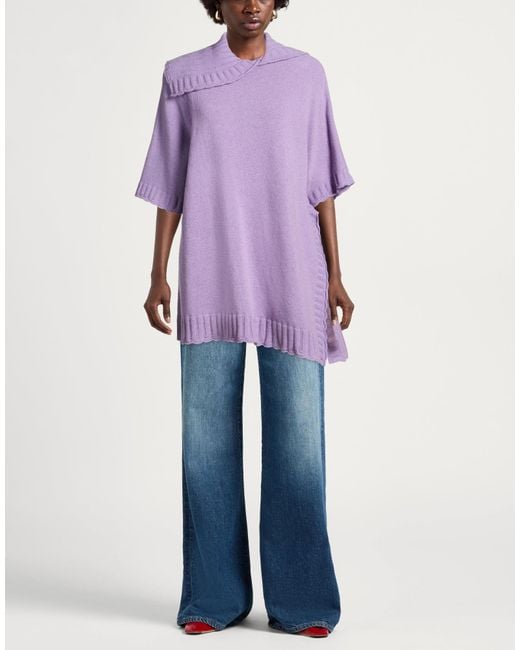 Boutique Moschino Purple Sweaters