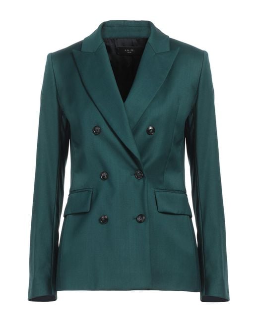 Amiri Green Blazer
