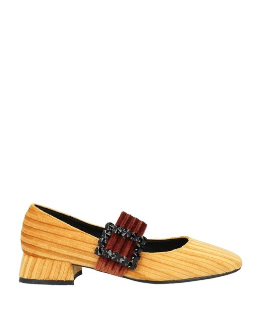 Luciano Barachini Natural Pumps Textile Fibers