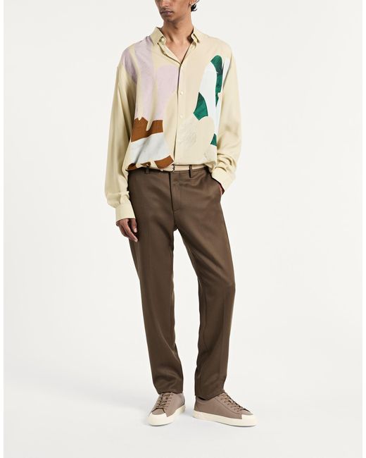 Dunhill Gray Pants Wool for men