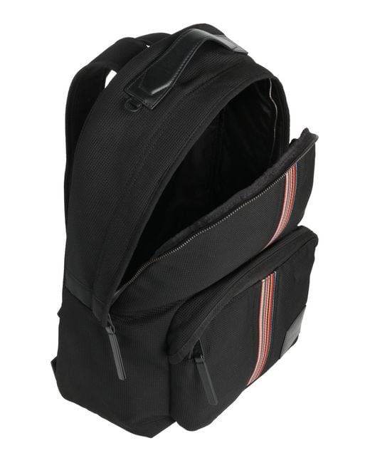 Paul Smith Black Backpack for men