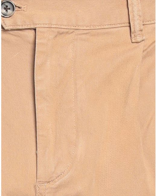 Tommy Hilfiger Natural Sand Pants Cotton, Elastane for men