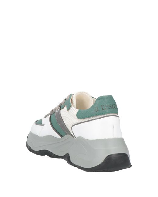 A.Testoni Sneakers in White | Lyst