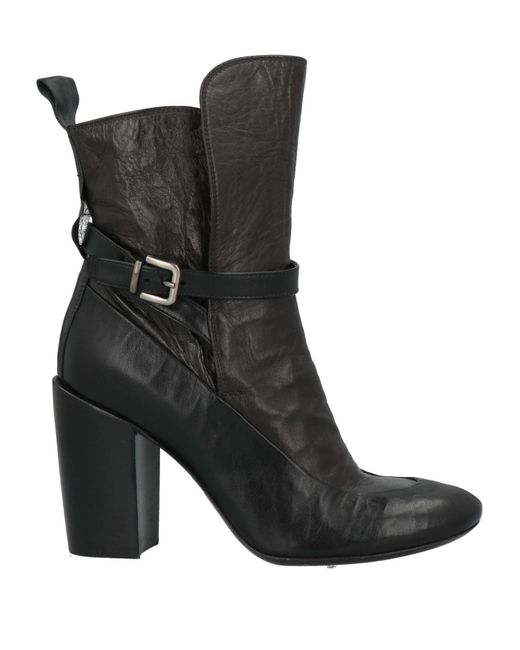 Rocco P Black Ankle Boots