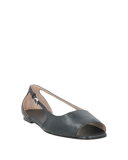 A.P.C. Black Ballet Flats