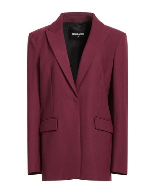 Patrizia Pepe Purple Blazer