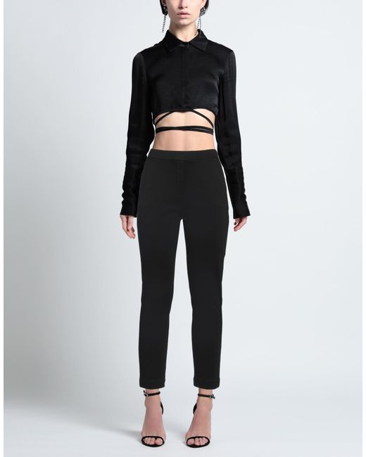 1 One Black Pants Viscose, Polyamide, Elastane
