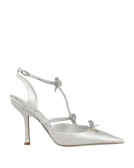 Decolletes di Rene Caovilla in White