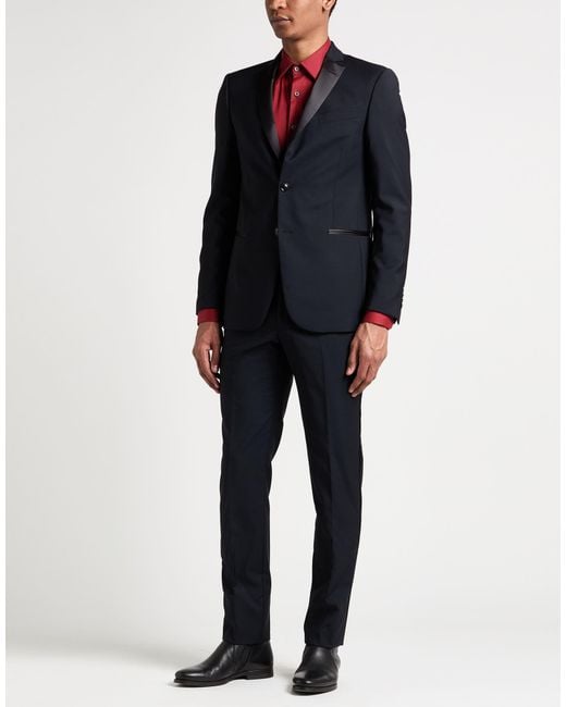 Trussardi Black Suits for men