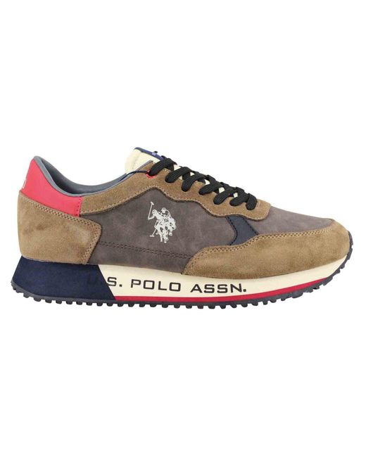 U.S. POLO ASSN. Sneakers in Brown für Herren