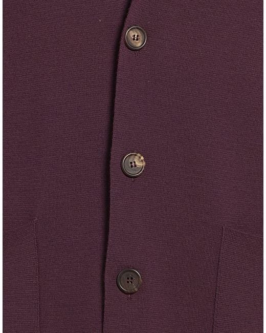 Cruciani Purple Blazer Wool for men