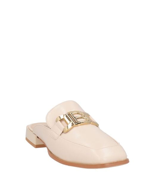 Laura Biagiotti Natural Mules & Clogs