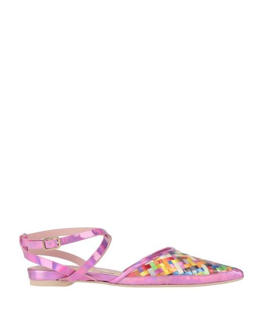 Ras Pink Ballet Flats