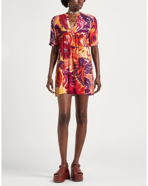 Robe Courte Ba&sh en coloris Red