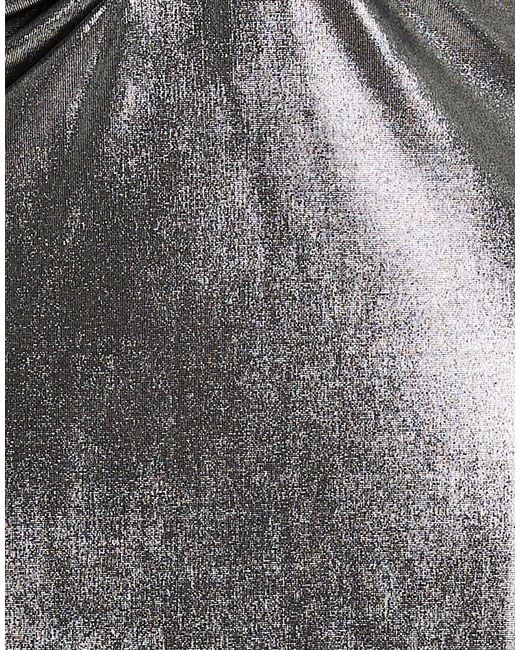 ViCOLO Metallic Maxi Dress Polyester, Elastane