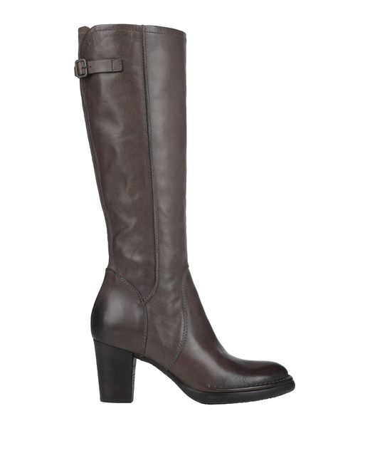 Alberto Fermani Leather Knee Boots - Lyst