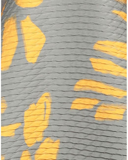 Issey Miyake Yellow Mini-Kleid