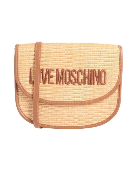 Love Moschino Natural Cross-body Bag
