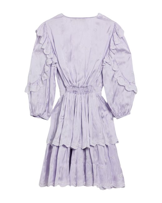 Maje Purple Mini Dress