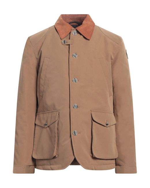Husky Brown Overcoat & Trench Coat for men