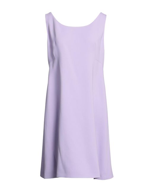 Moschino Purple Midi Dress