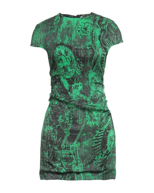 Robe courte Acne en coloris Green