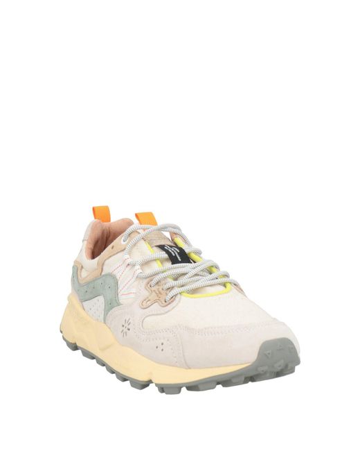 Flower Mountain Natural Trainers for men