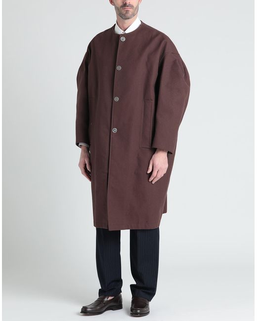Raf Simons Purple Overcoat & Trench Coat for men