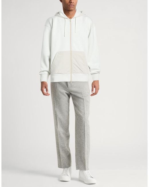 Lardini White Sweatshirt Viscose, Elastane for men