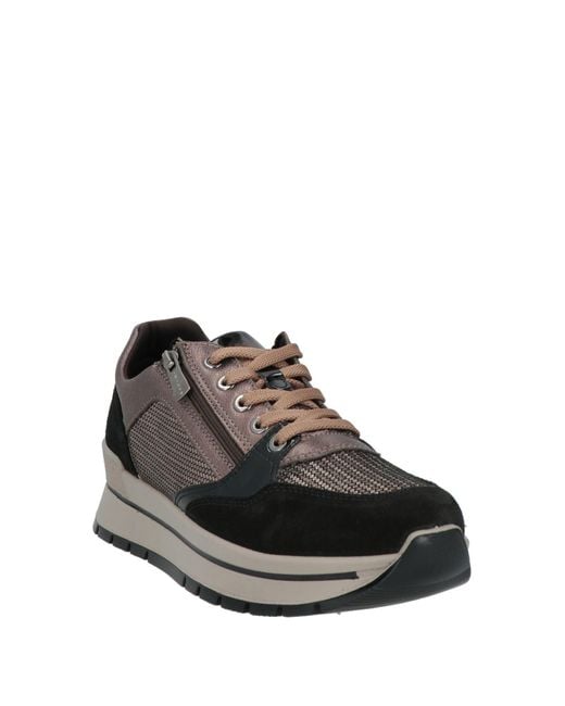 Igi&co Brown Sneakers Leather
