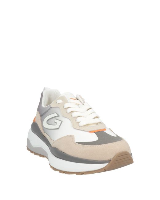 Alberto Guardiani White Trainers for men