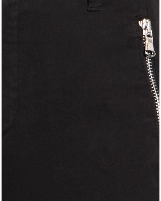 Liu Jo Black Pants Cotton, Elastane