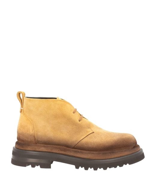 Giorgio Armani Ankle Boots in Natural for Men Lyst UK